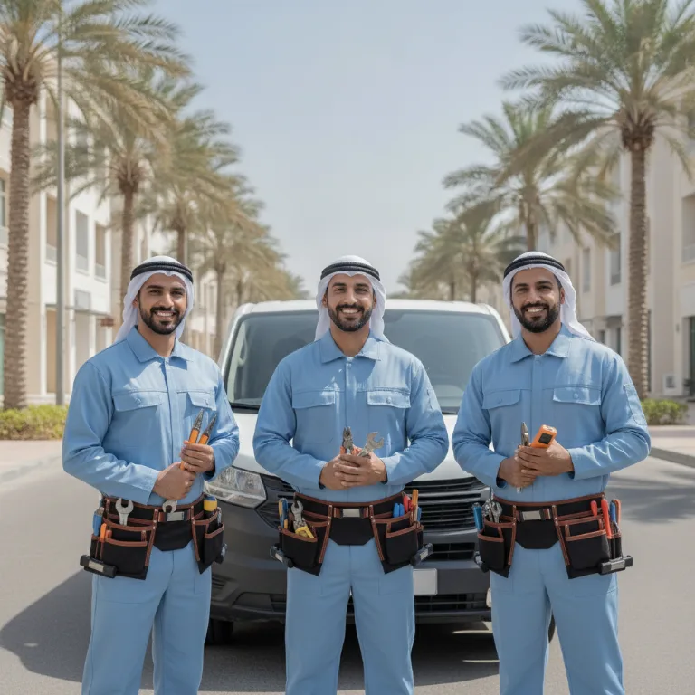 إصلاح سخان الماء فريق في مدينة خليفة